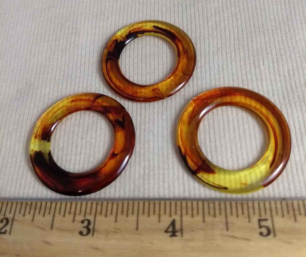 Ring #EO17 #Tortoise #Connector #Buckle #4pc