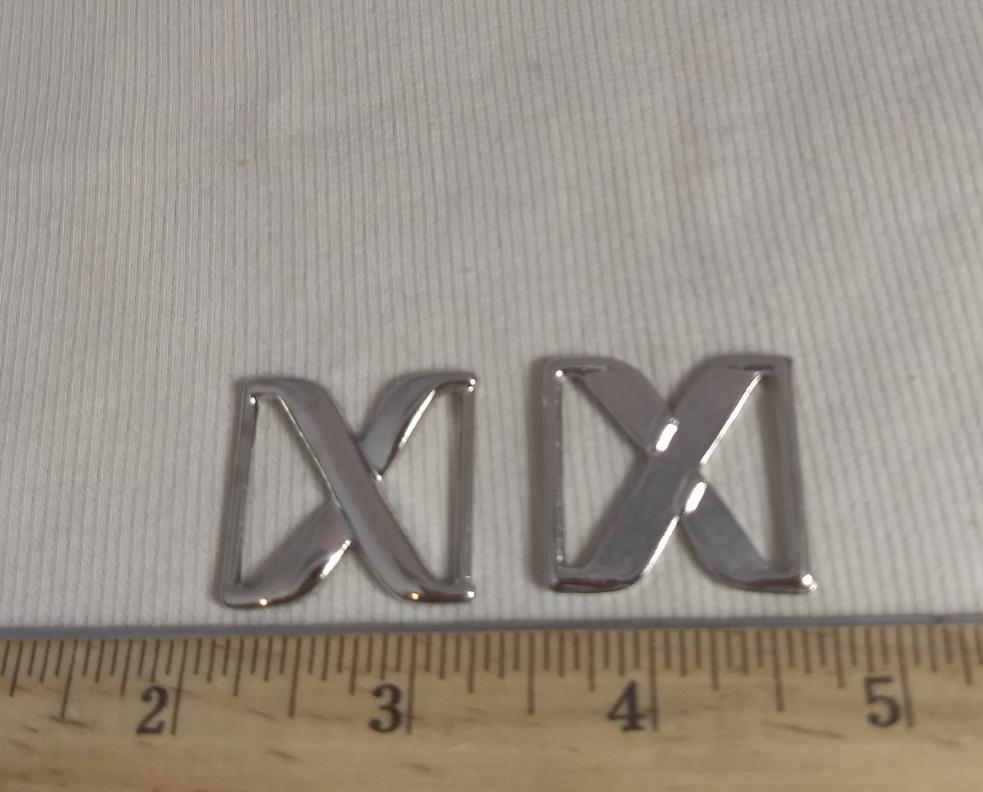 Buckle #CY1653 #Silver #Slider #Metal #2pc