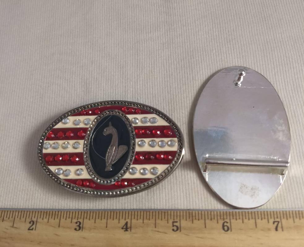 Buckle #316-B #Antique-Silver #Metal #1pc