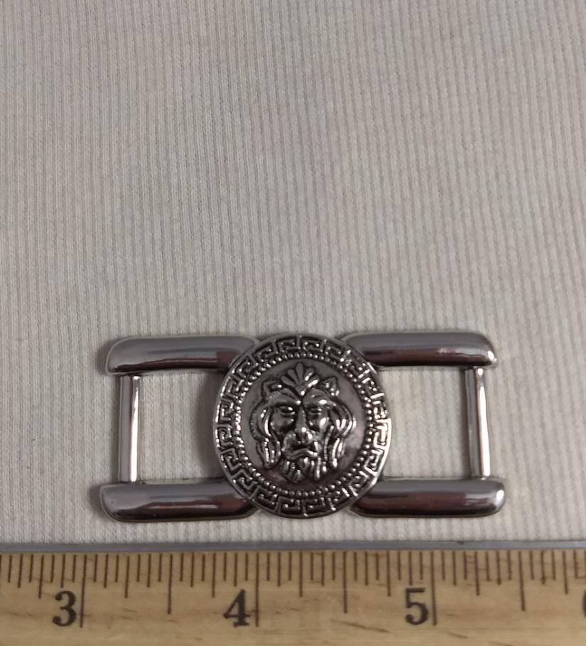 Buckle #JU896 #Antique-Silver #ABS #1PC
