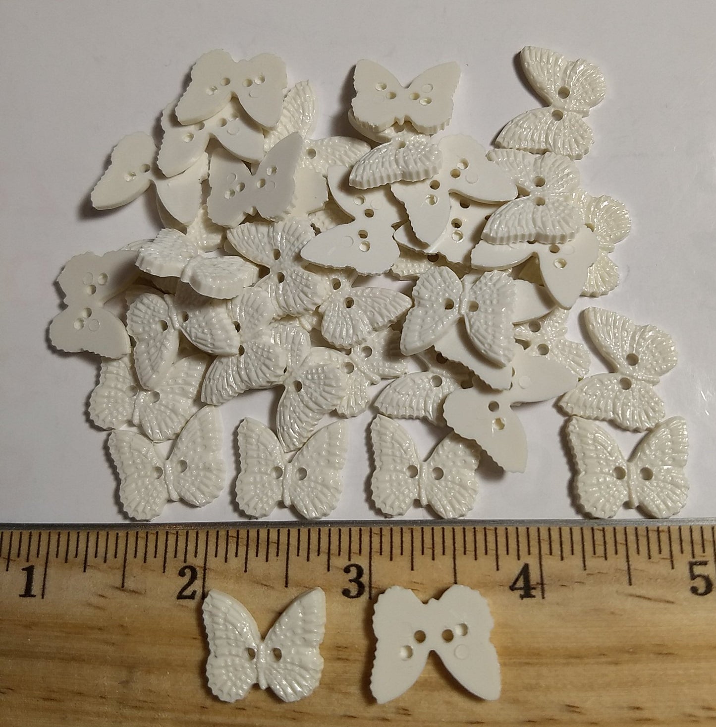 Button #FS3090 #2 Hole #Cream #Animal #Children #Nylon #10pc