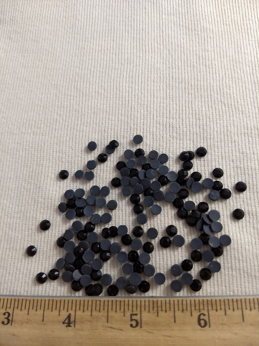 Bead #Rhinestone #SS20 #Black #Grade-A #144pc