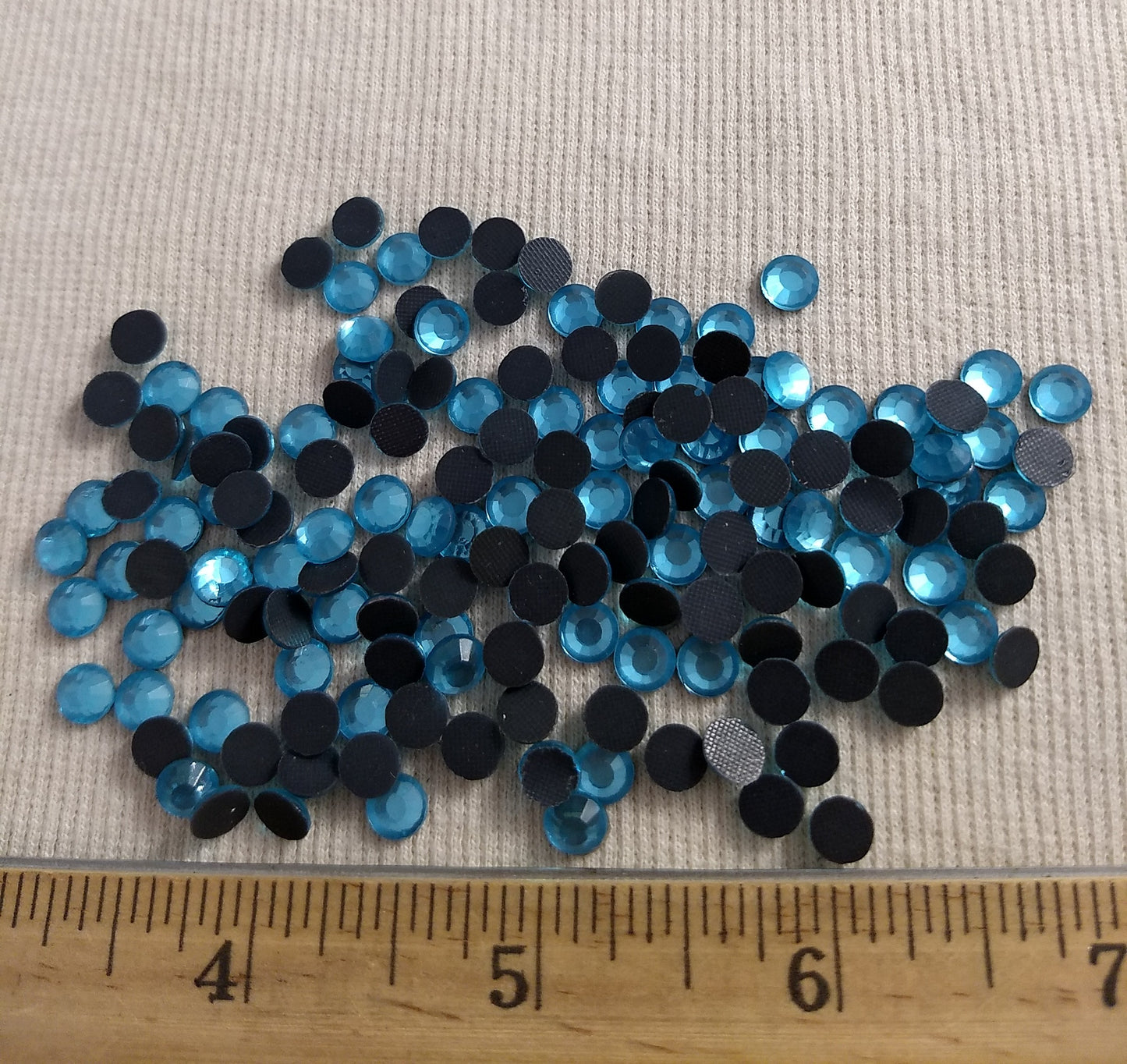 Bead #Rhinestone #SS30 #Turquoise #Grade-A #144pc