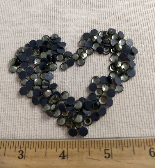 Bead #Rhinestone #SS30 #Grey #Grade-A #144pc