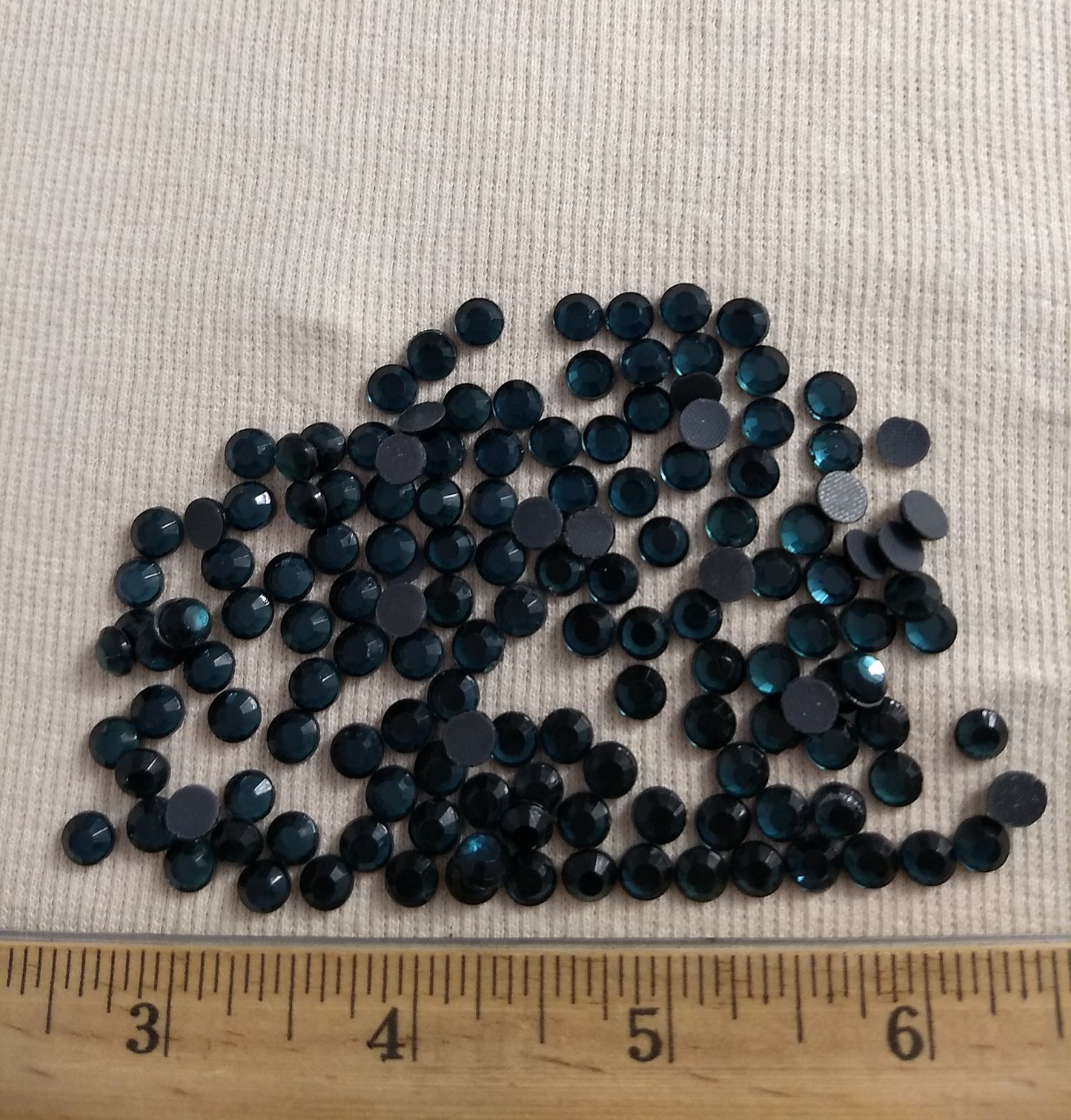 Bead #Rhinestone #SS30 #Blue #Grade-A #144pc