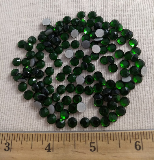 Bead #Rhinestone #SS30 #Green #Grade-A #144pc