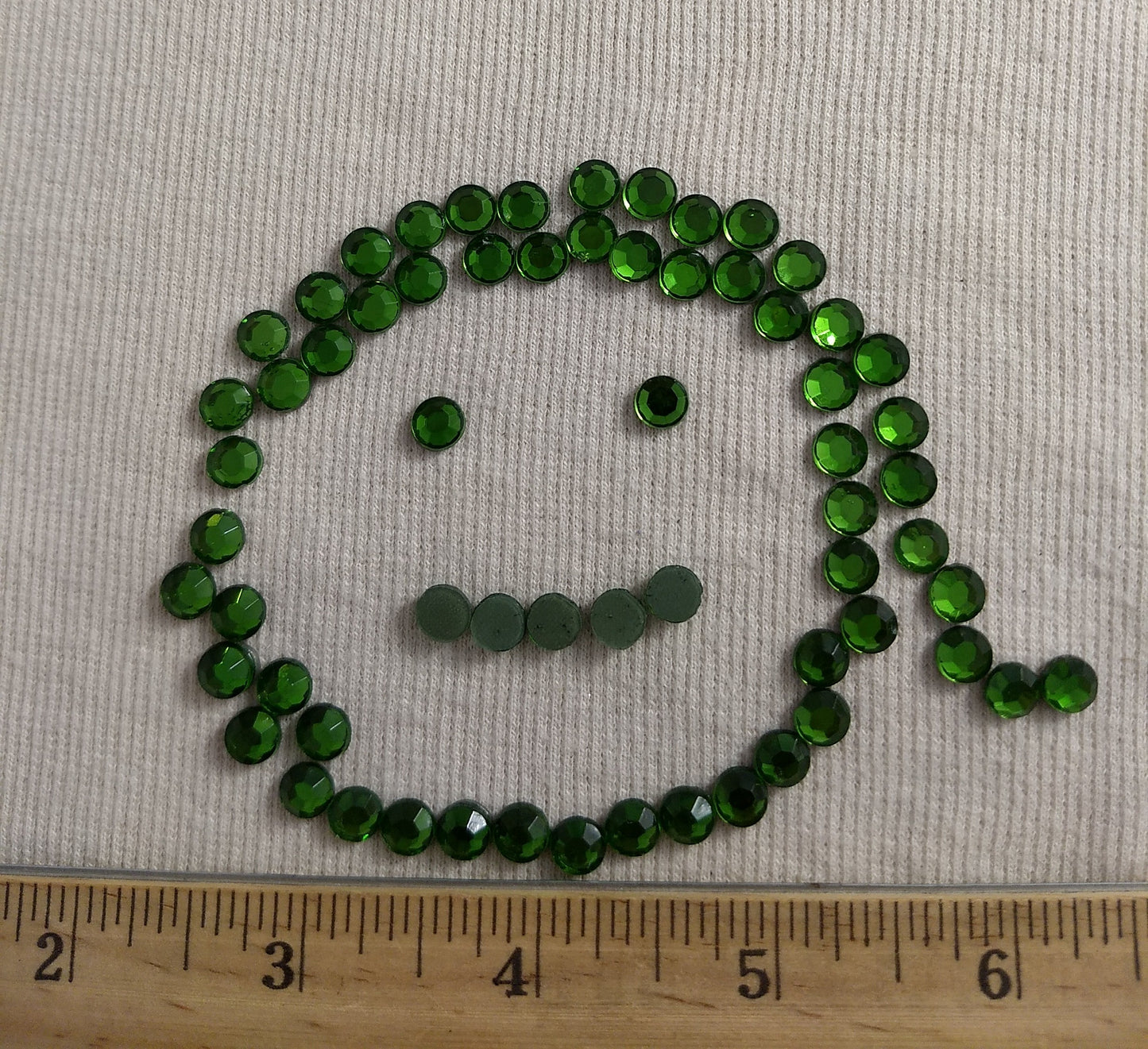 Bead #Rhinestone #SS30 #Green #Grade-A #144pc