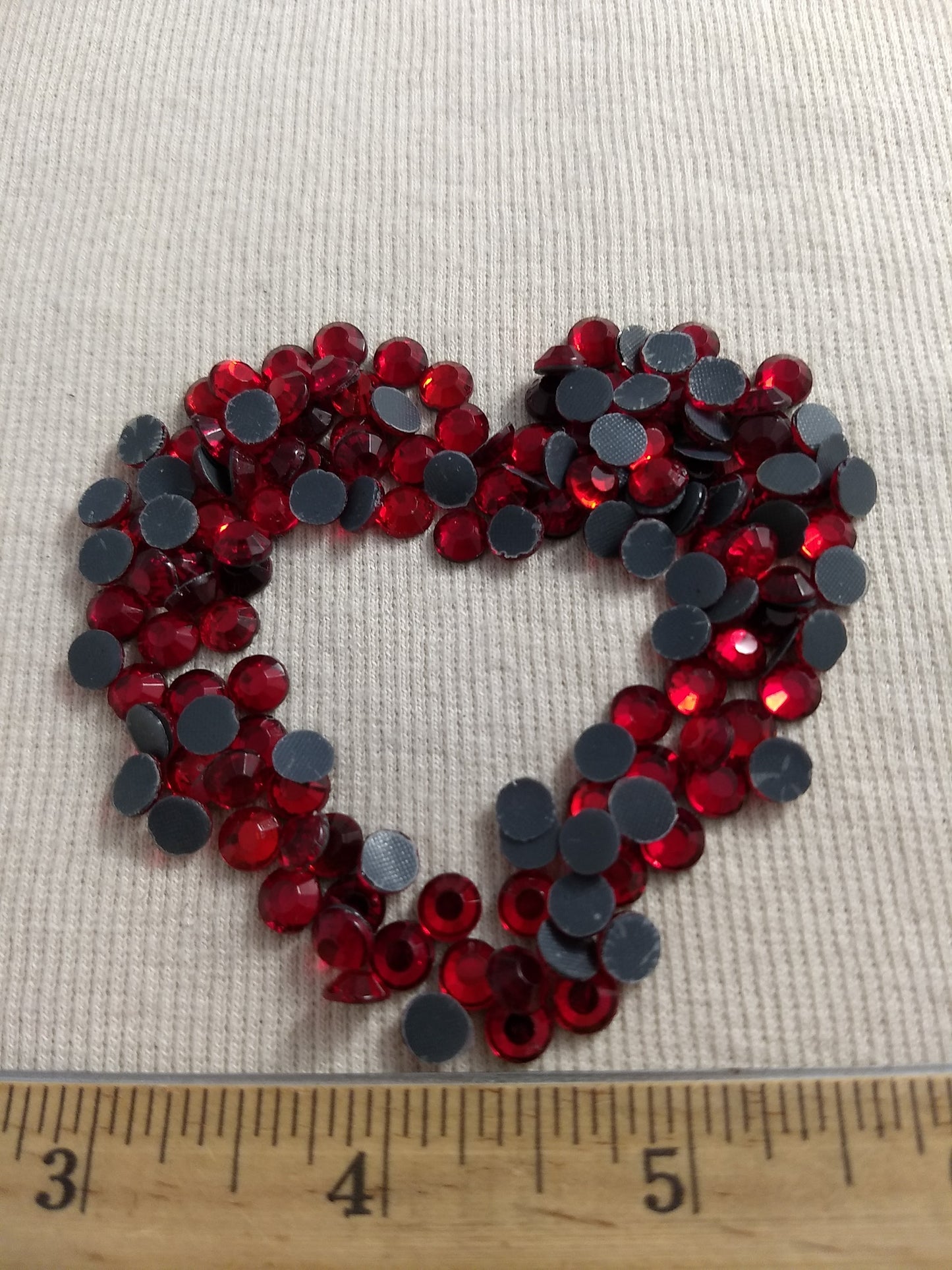 Bead #Rhinestone #SS30 #Red #Round #Grade-A #144pc