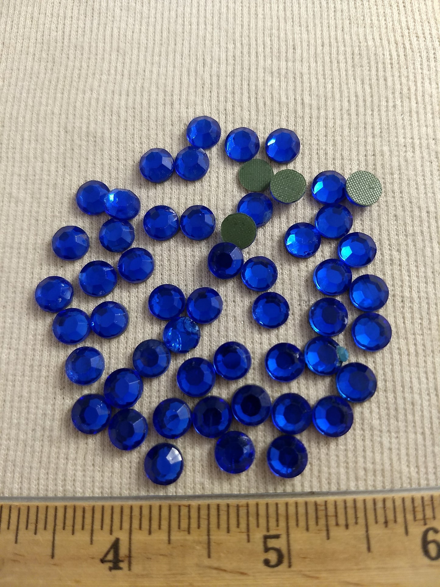 Bead #Rhinestone #SS34 #Blue #Grade-A #144pc