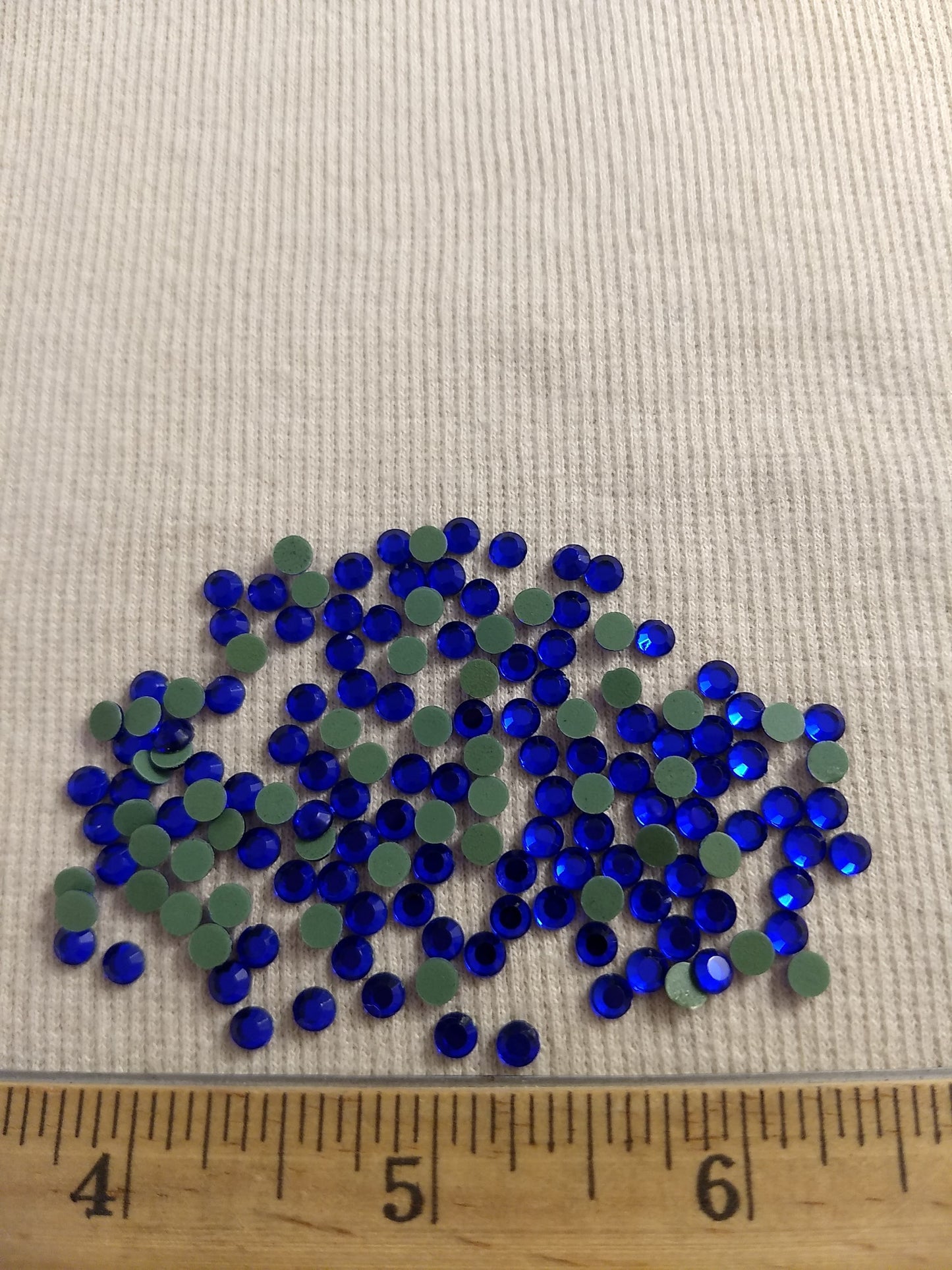 Bead #Rhinestone #SS16 #Blue #Round #Grade-A #144pc