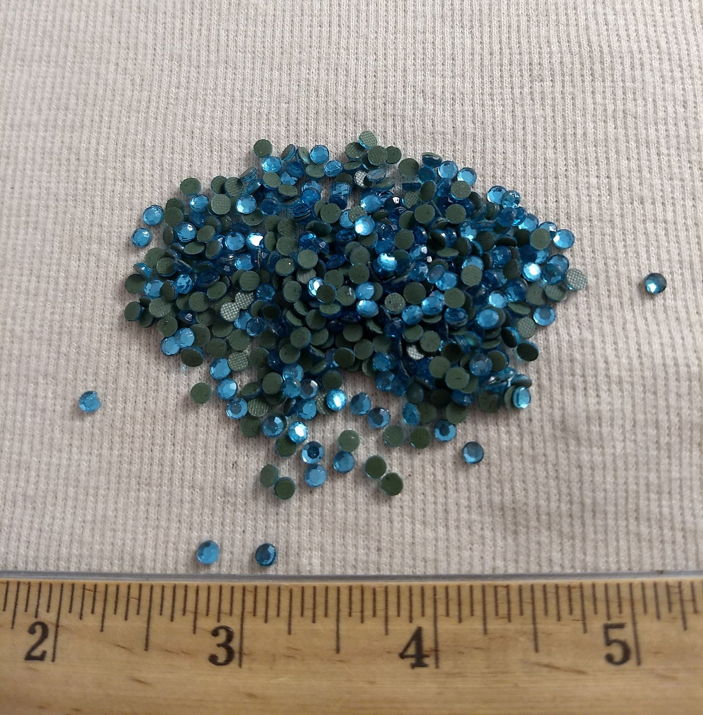 Bead #Rhinestone #SS12 #022 #Turquoise #Round #Grade-A #432pc