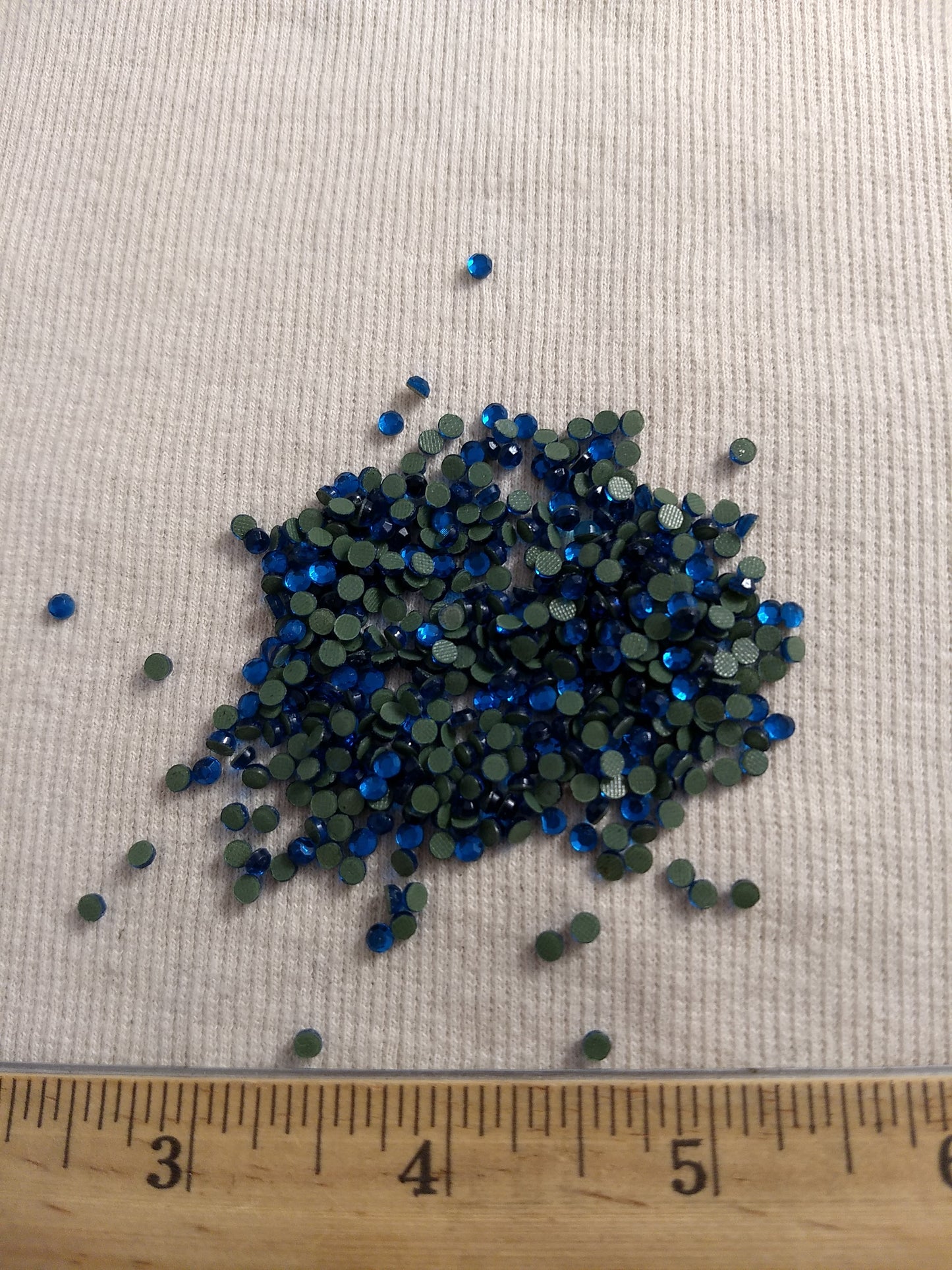 Bead #Rhinestone #SS12 #021 #Blue #Round #Grade-A #432pc