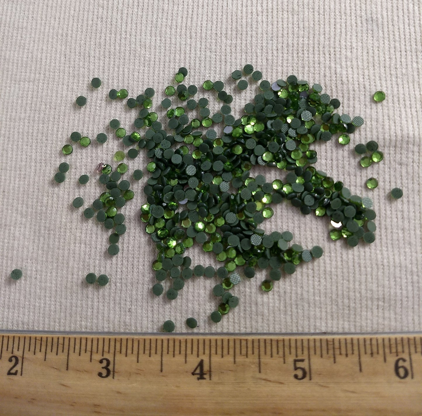 Bead #Rhinestone #SS12 #13 #Green #Round #Grade-A #432pc