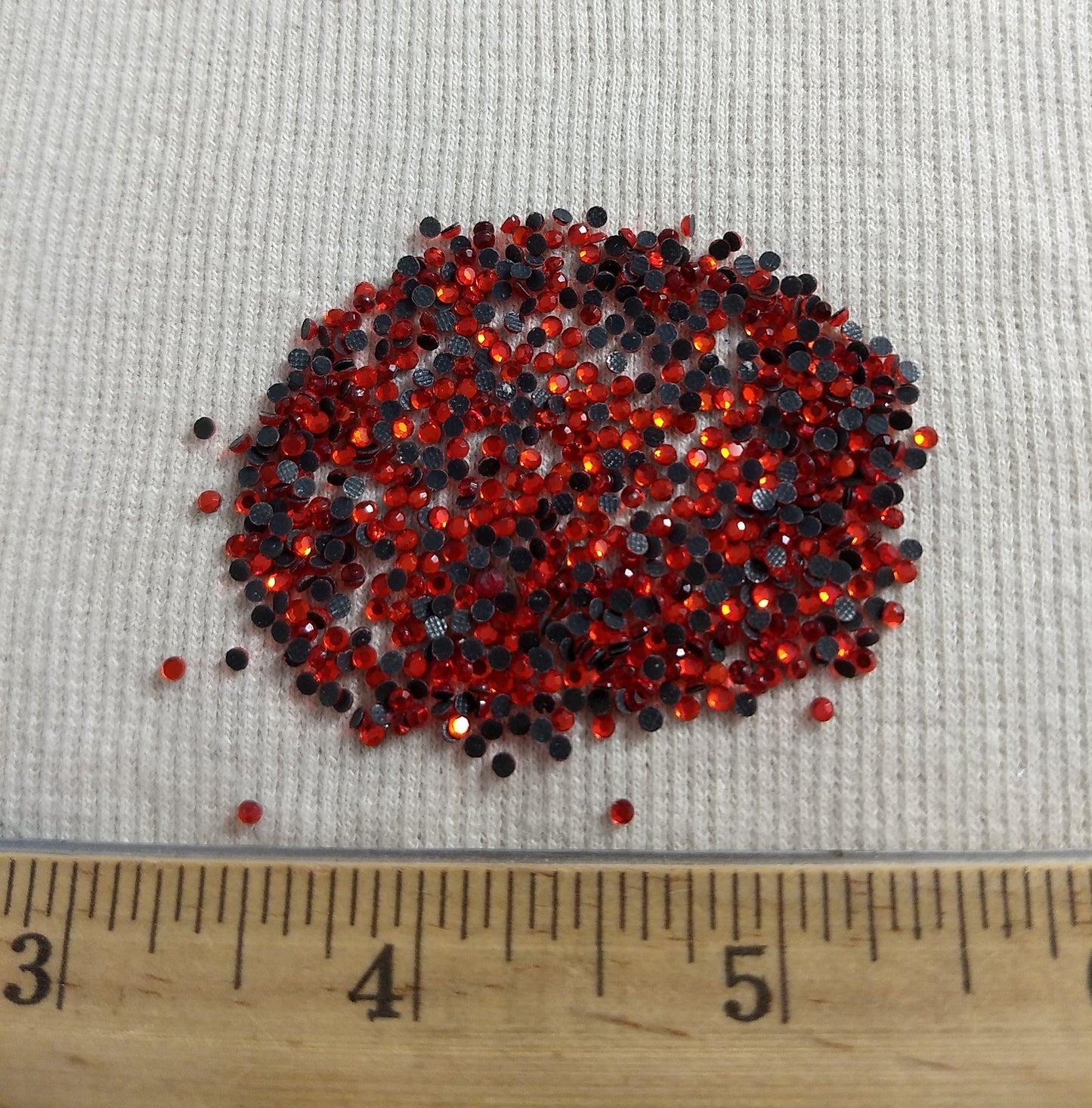 Bead #Rhinestone #SS06 #Orange #Round #Grade-A #720pc