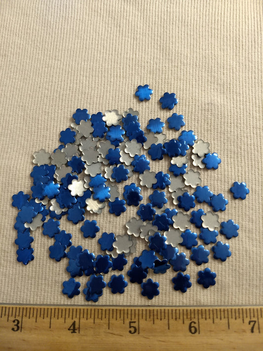 Bead #Rhinestud #Blue #Flower #Hot-Fix #144pc