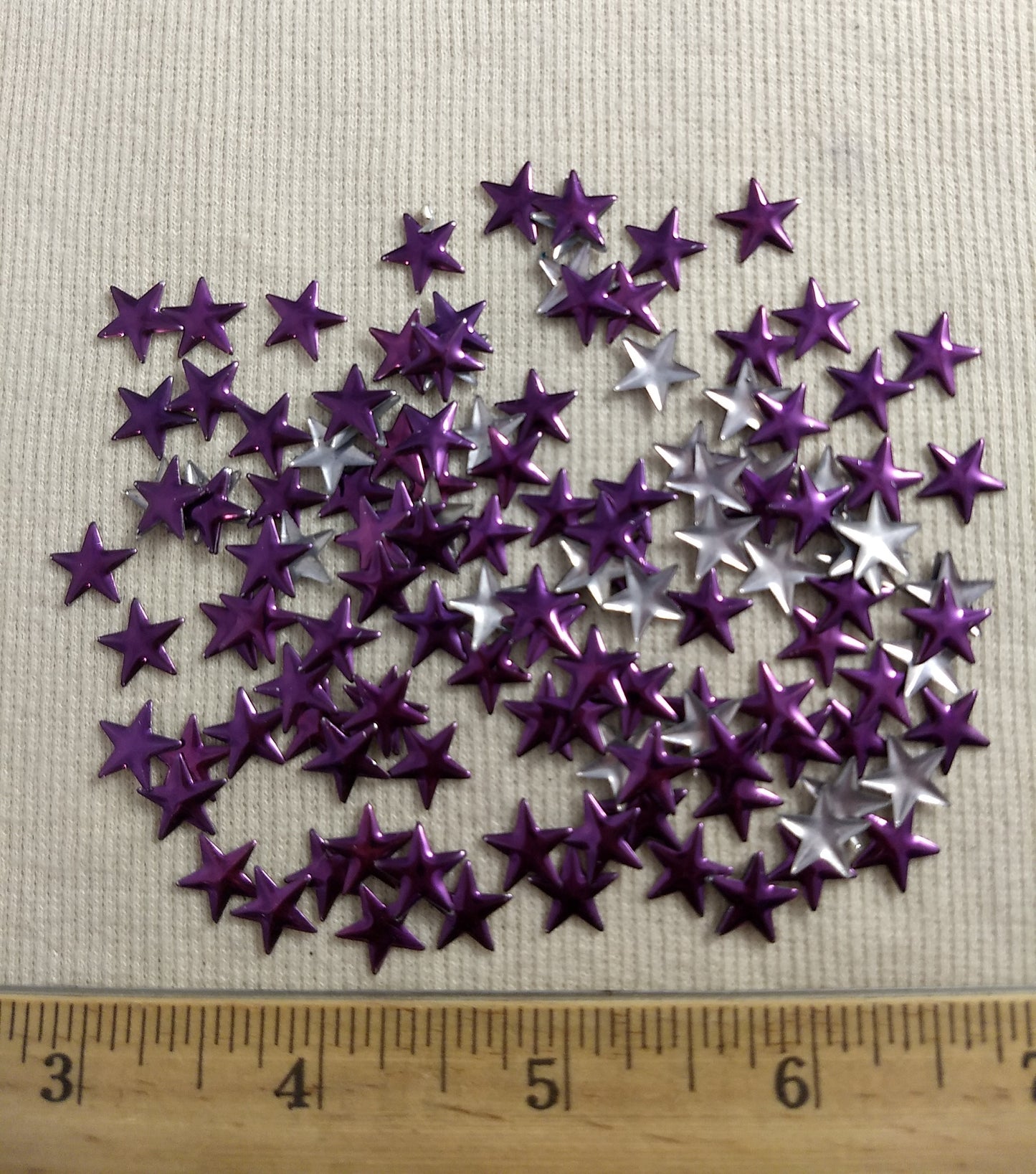 Bead #Rhinestud #Star #Purple #Hot-Fix #144pc