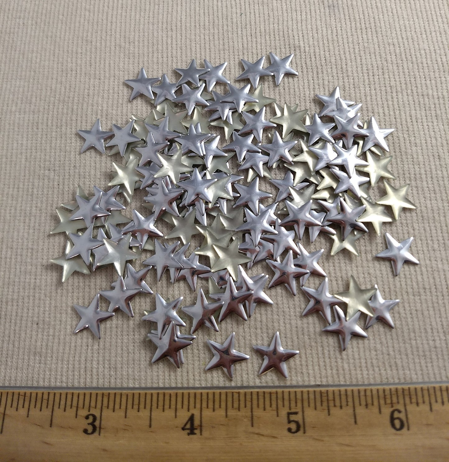 Bead #Rhinestud #Silver #Star #Hot-Fix #144pc