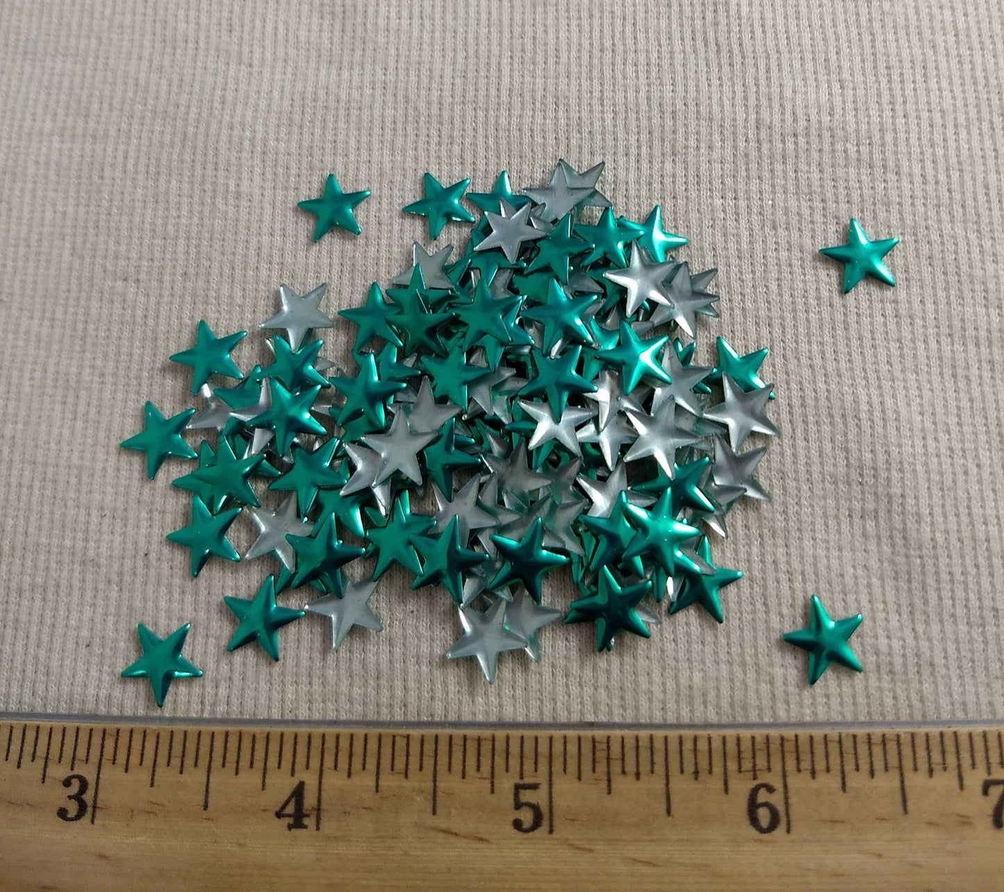 Bead #Rhinestud #Green #Star #Hot-Fix #144pc