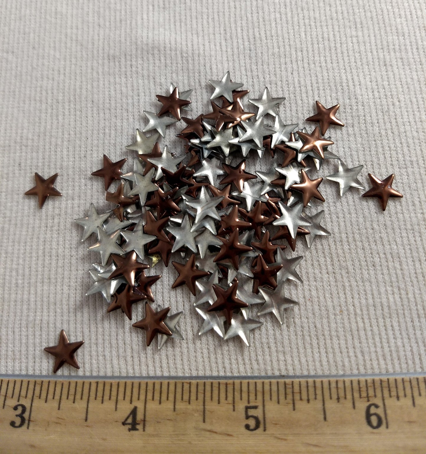 Bead #Rhinestud #40 #Brown #Star #Hot-Fix #144pc