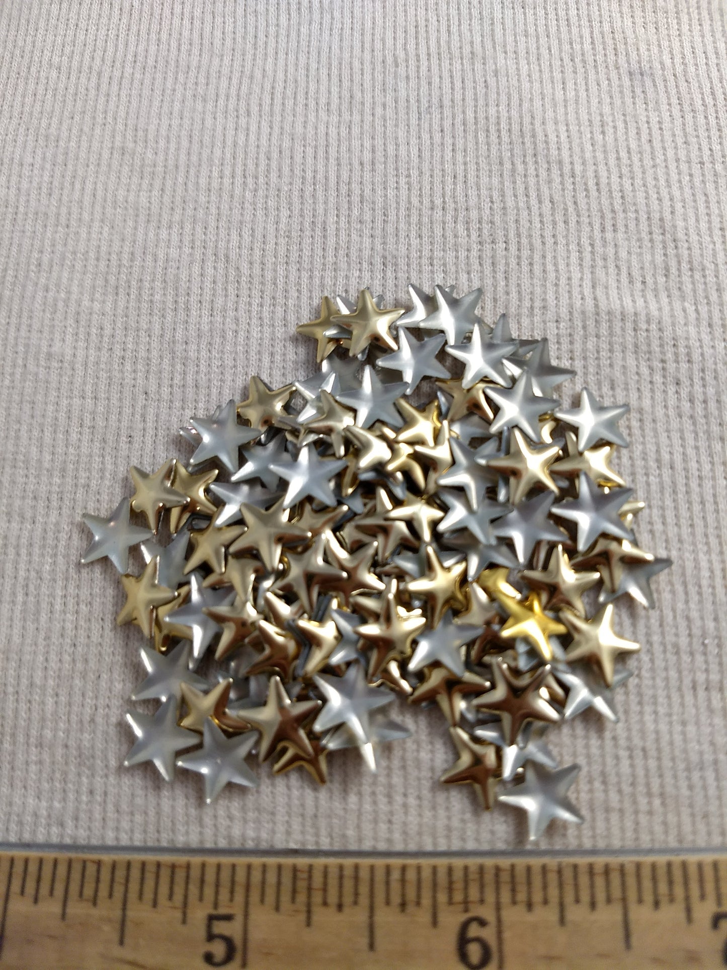 Bead #Rhinestud #Star #Gold #Hot-Fix #144pc