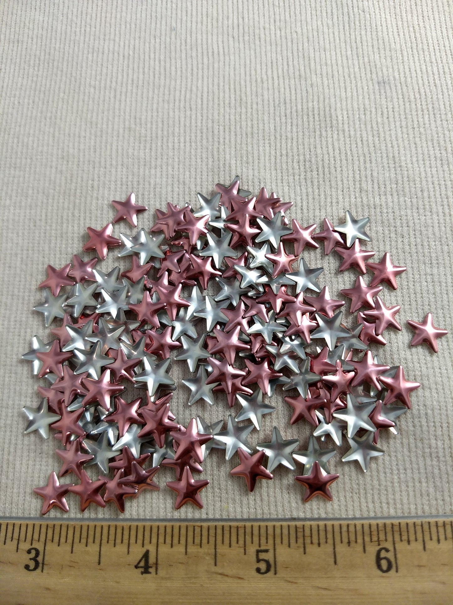 Bead #Rhinestud #Star #Pink #Hot-Fix #288pc