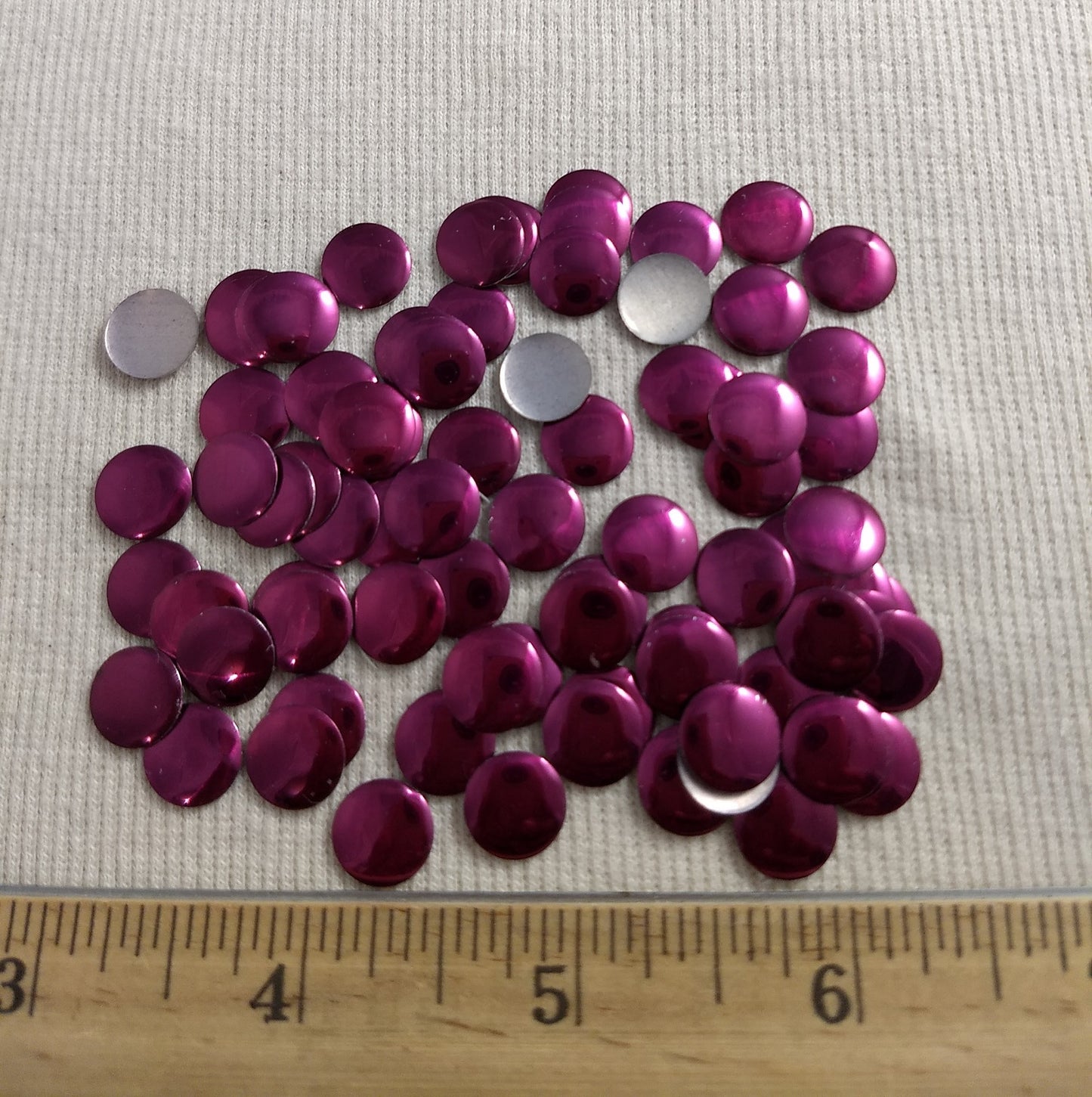 Bead #Rhinestud #Purple #Round #Hot-Fix #144pc