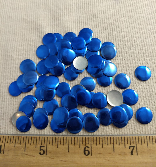 Bead #Rhinestud #Blue #Round #Hot-Fix 144pc