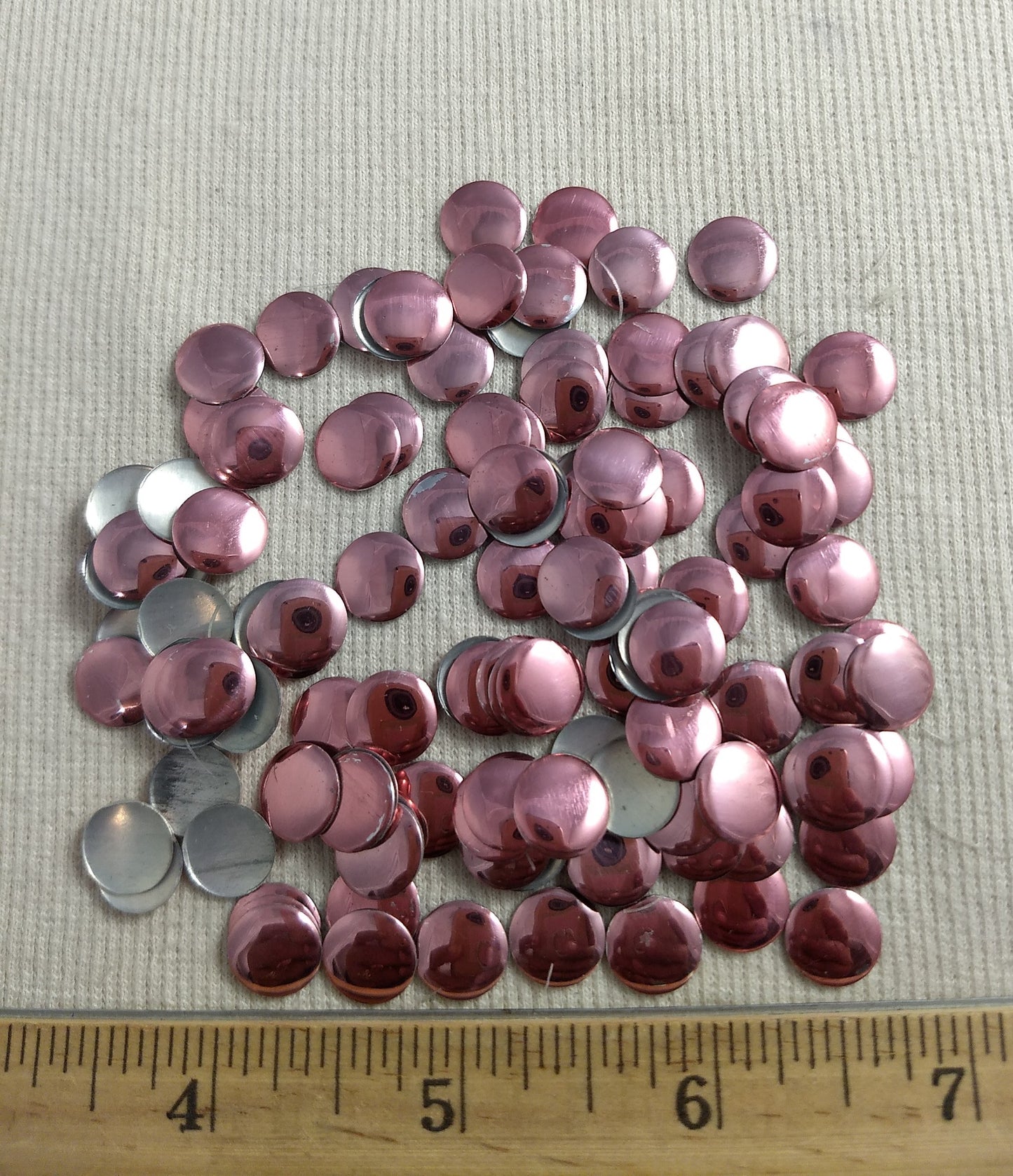 Bead #Rhinestud #61 #Pink #Round #Hot-Fix #144pc