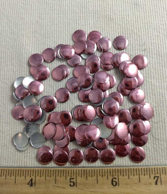 Bead #Rhinestud #61 #Pink #Round #Hot-Fix #144pc