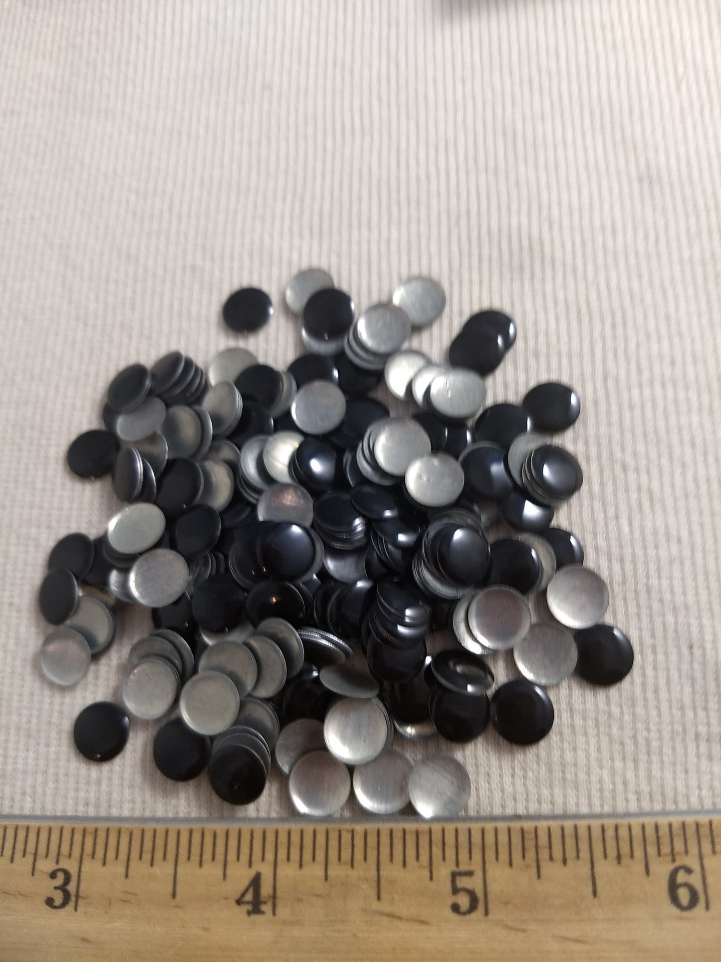 Bead #Rhinestud #Black #Round #Hot-Fix 432pc