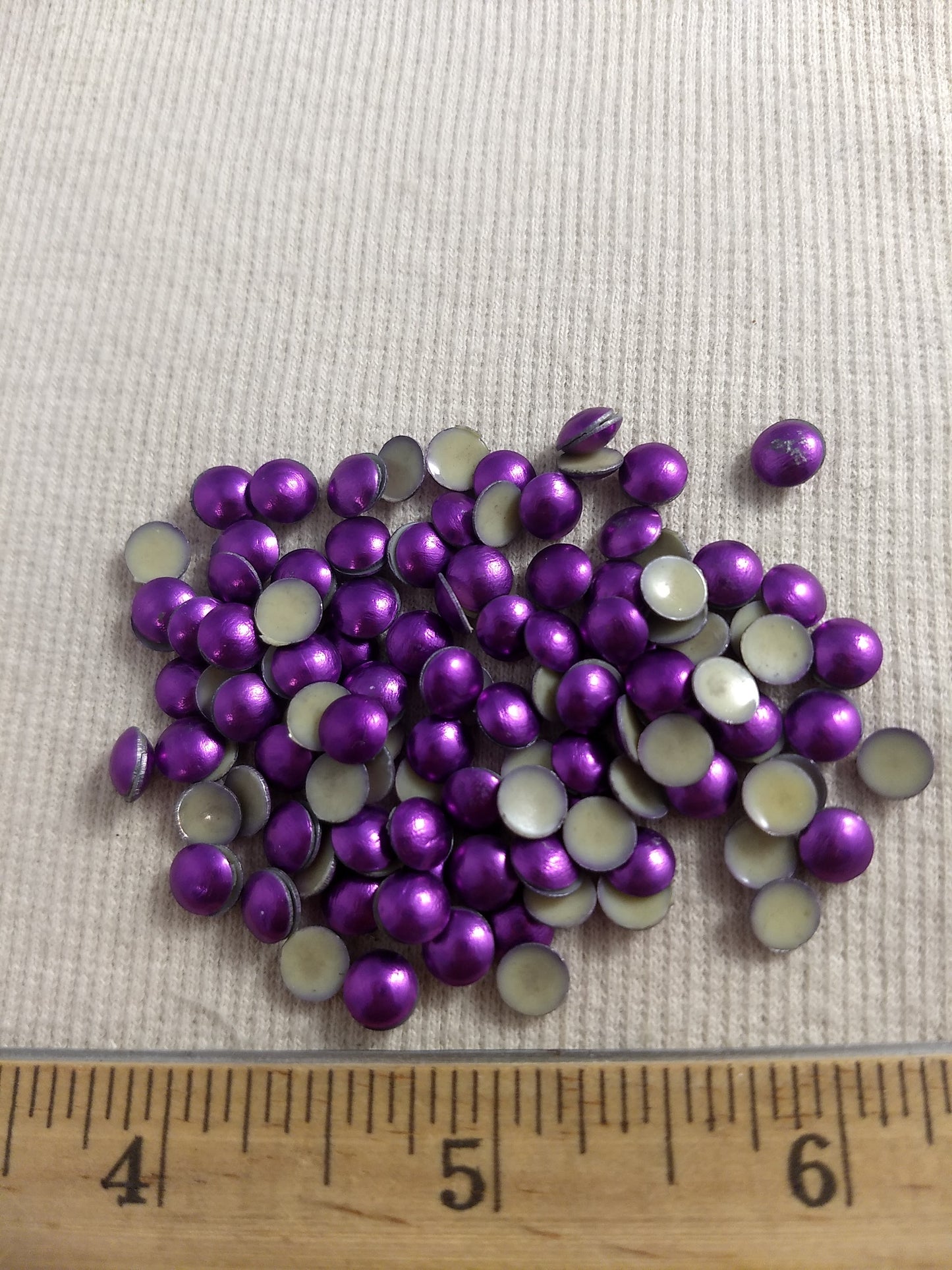 Bead #Rhinestud #Purple #Dome #Hot-Fix #144pc