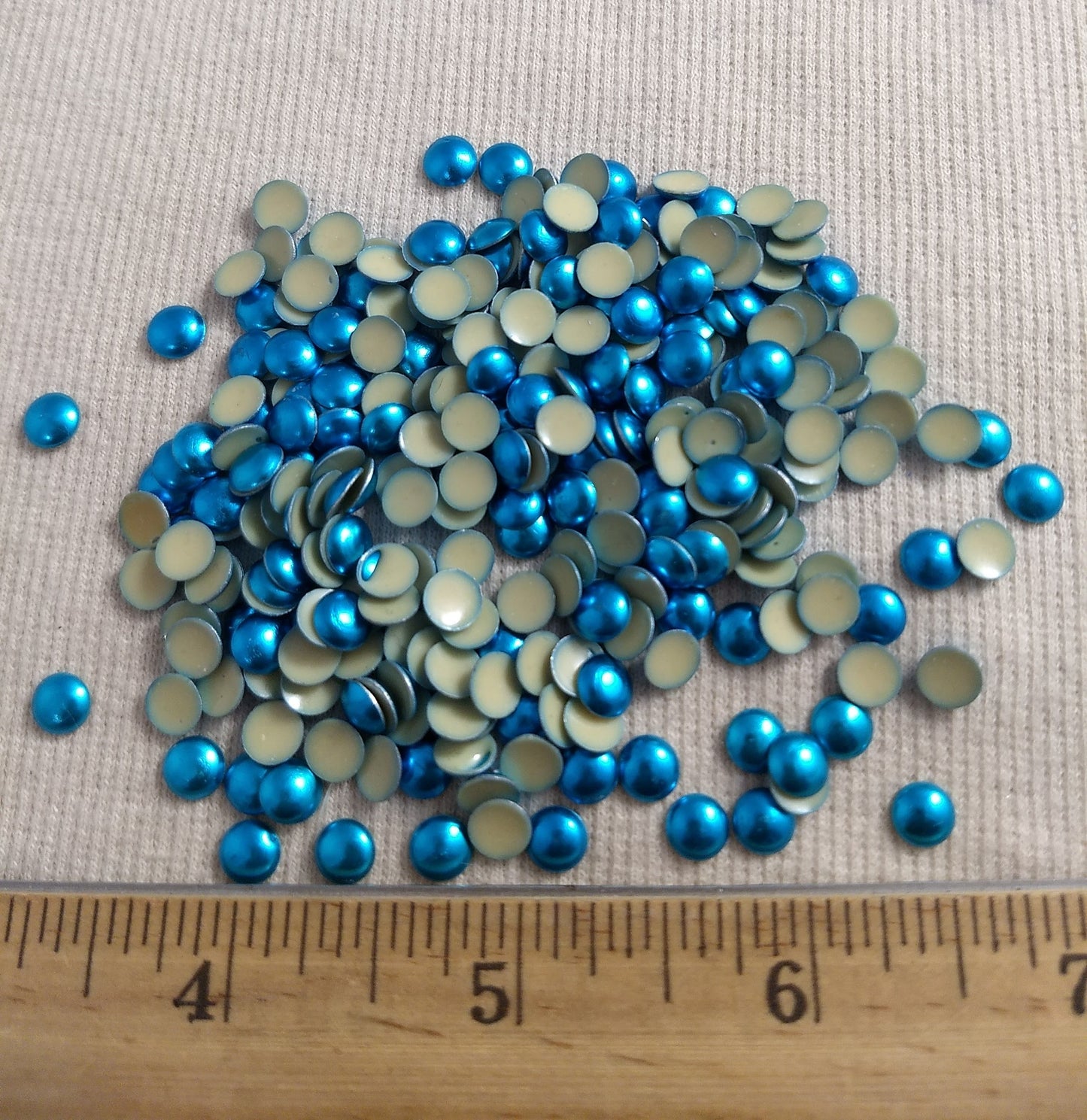 Bead #Rhinestud #Blue #Dome #Hot-Fix #144pc