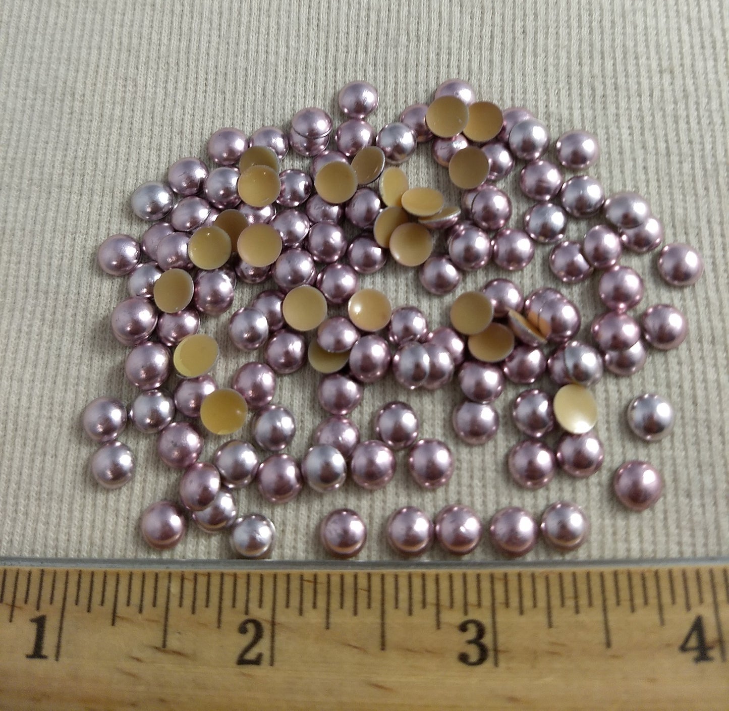 Bead #Rhinestud #Pink #Dome #Hot-Fix #144pc