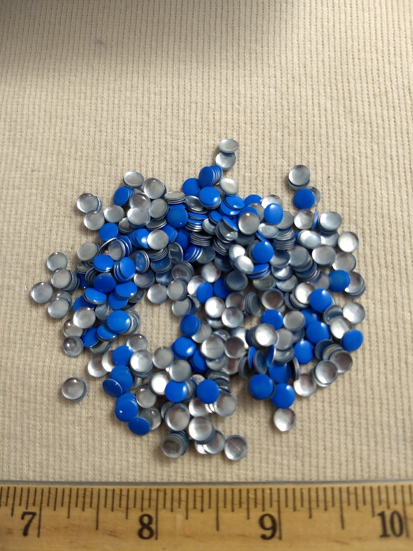 Bead #Rhinestud #Blue #Round #Hot-Fix #432pc