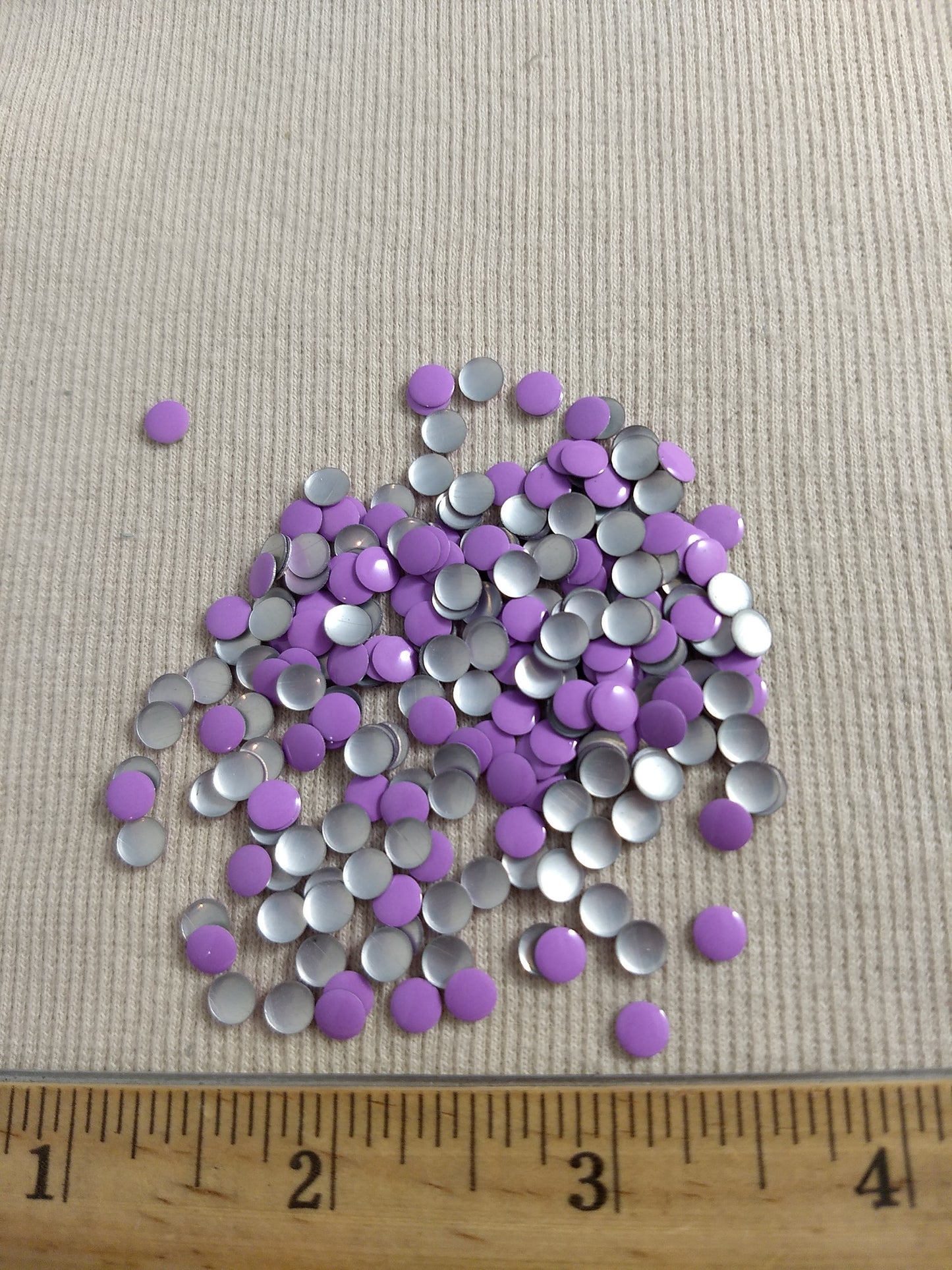 Bead #Rhinestud #Purple #Round #Hot-Fix #432pc