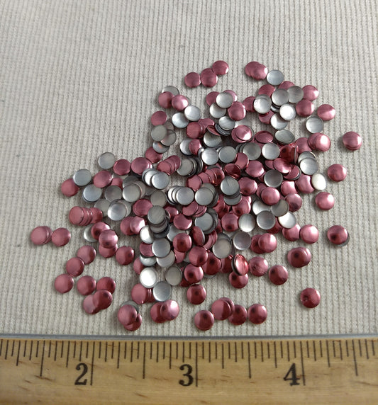 Bead #Rhinestud #Pink #Round #Hot-Fix #432pc