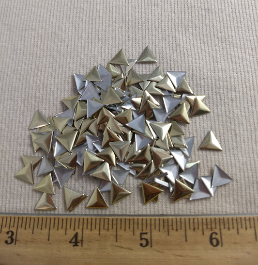 Bead #Rhinestud #Gold #Triangle #Hot-Fix #144pcs