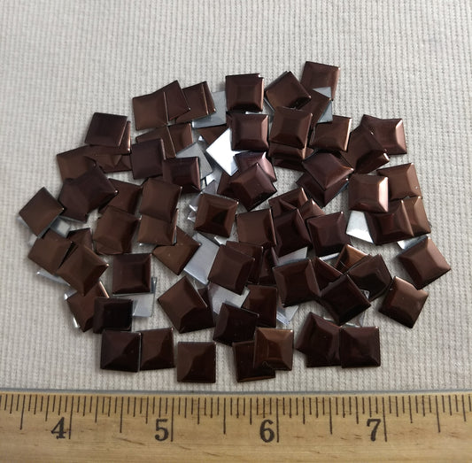 Bead #Rhinestud #Brown #Square #Hot-Fix #200pcs