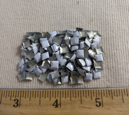 Bead #Rhinestud #White #Square #Hot-Fix #432pcs