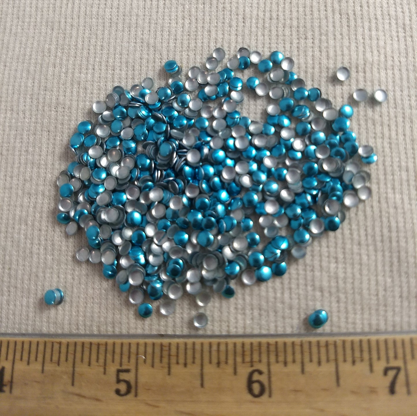 Bead #Rhinestud #Turquoise #Round #Hot-Fix #720pc