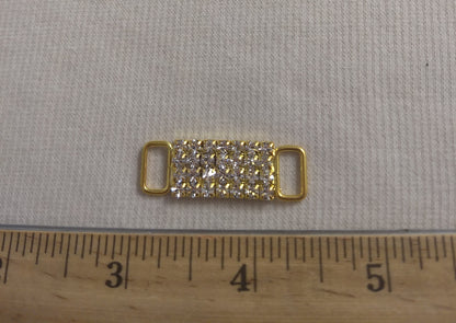 Trimming #XLFL140515 #Gold #Rhinestone #1pc