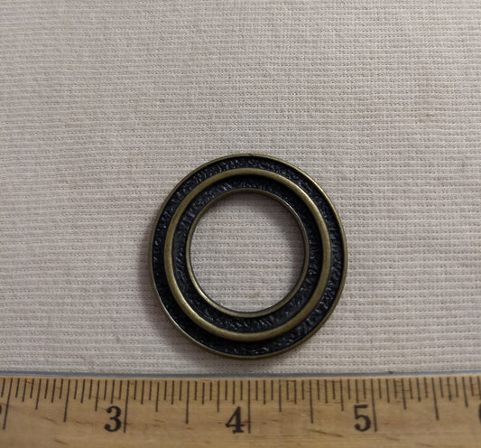 Ring #HP1100 #Antique-Brass #Round #Buckle #Solid #Metal #1pc