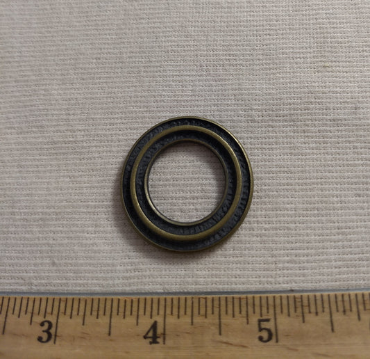 Ring #HP1100 #Antique-Brass #Round #Buckle #Solid #Metal