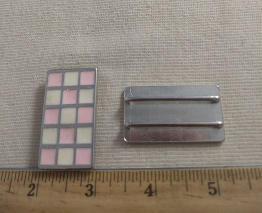 Buckle #HP1118 #Pink Slider #Metal #1pc