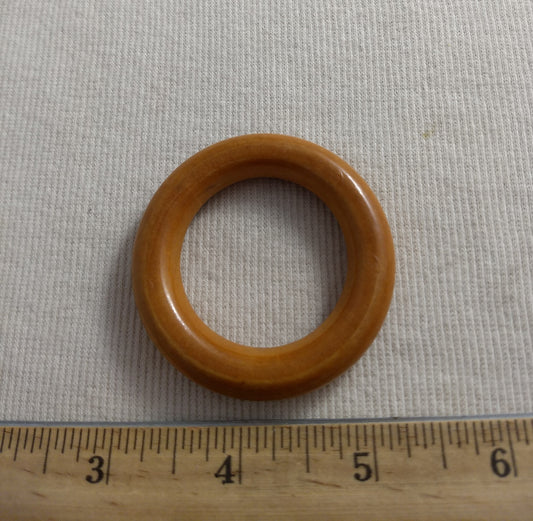 Ring #14039 #Natural #Brown #Wood #Slider #Belt #Buckle #1pc