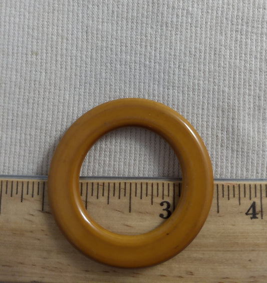 Ring #14041 #Natural #Brown #Wood #Slider #Belt #Buckle #1pc