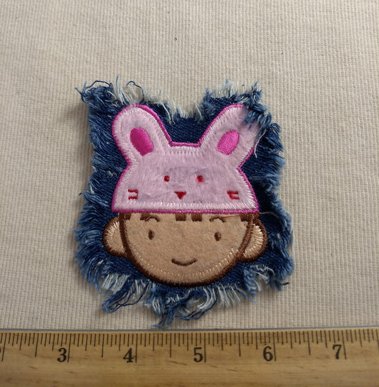 Applique #NFXH2346 #Pink #Embroidery #Patch #1pc