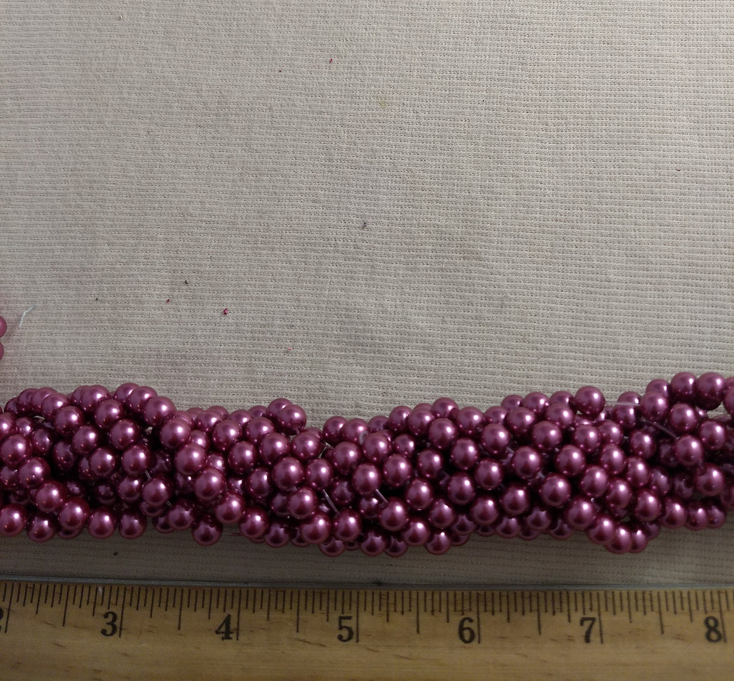 Beads #Lazy-A06 #B #Purple #2 Hole Round Jewelry #150 #1strand