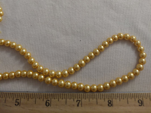 Beads #Lazy-A06 #C #Gold #2-Hole #Round #Jewelry #150 #1 strand