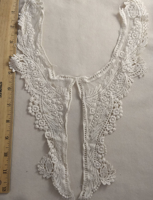 Applique #XXCX100225 #Cream #Yoke #Crochet #1pc